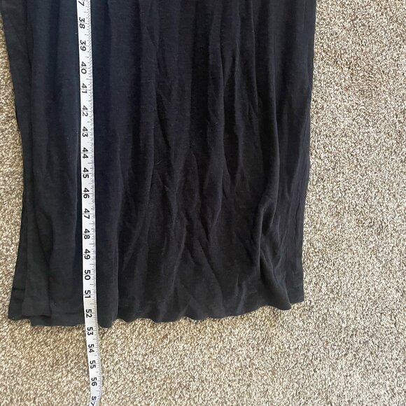 Rag & bone black layered tank Black maxi dress casual Size Medium - Picture 6 of 7